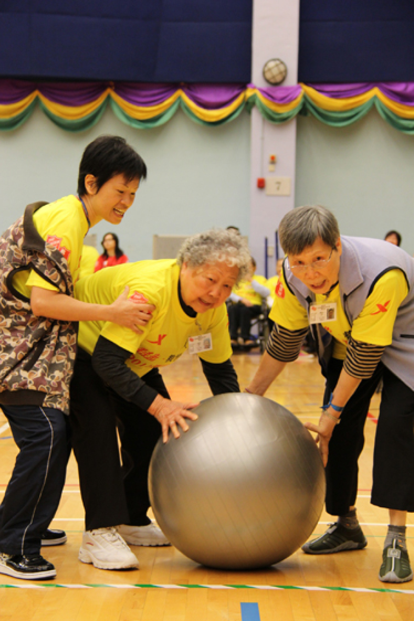 救世軍耆英運動會 激發長者自信活力