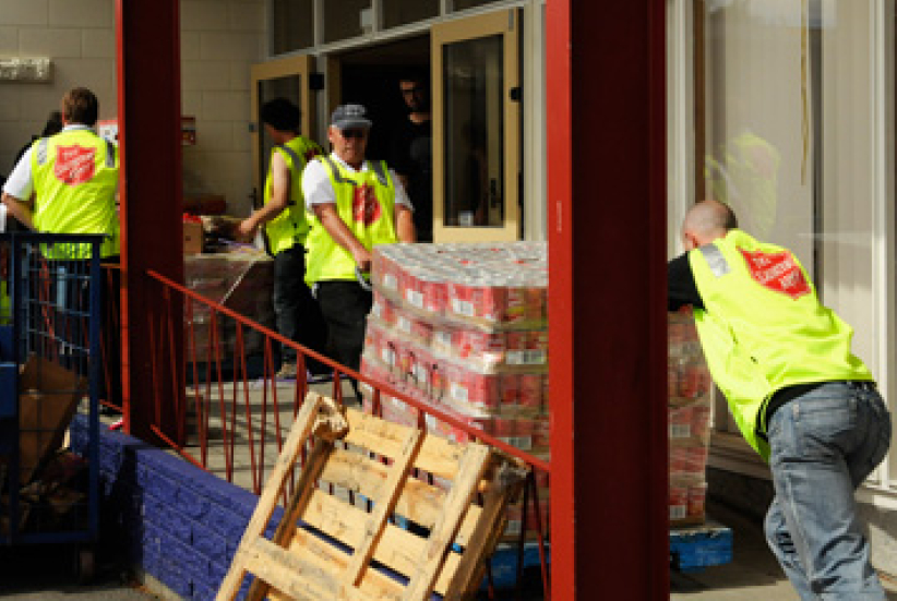 救世軍呼籲支持基督城救援行動