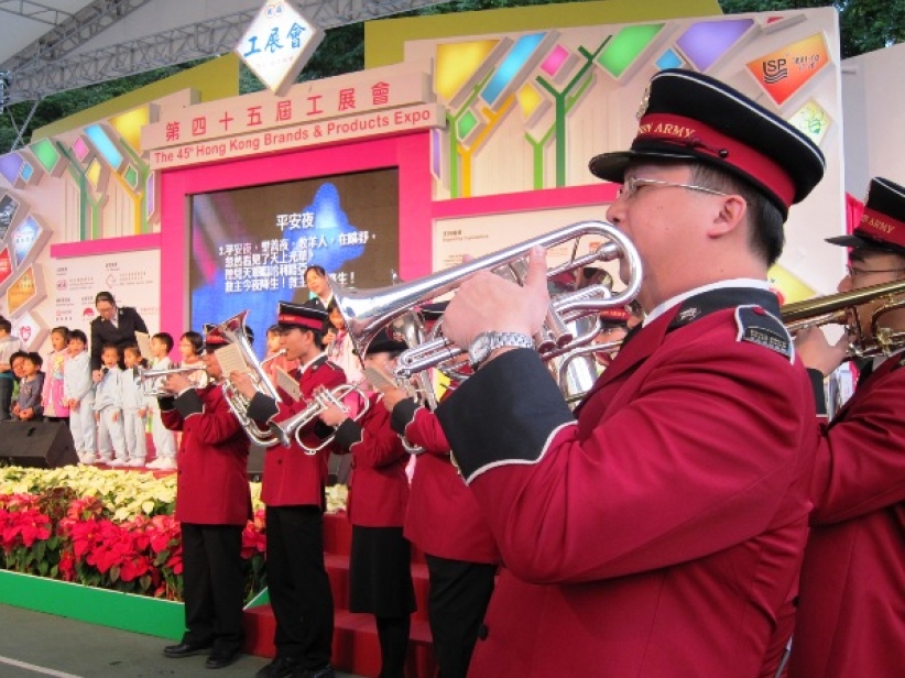 救世軍聖誕佳期同慶在港服務八十周年