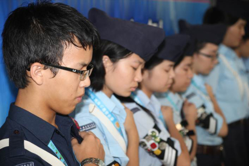 「Sharity」愛共享 800基督少年軍誓師為長者送溫暖和關心