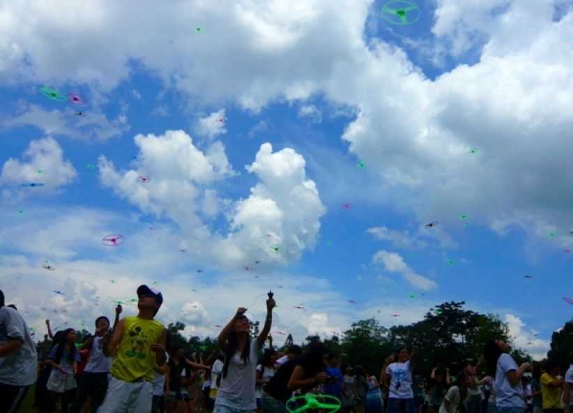 逾千學生才藝品格營上齊放「夢想竹蜻蜓」