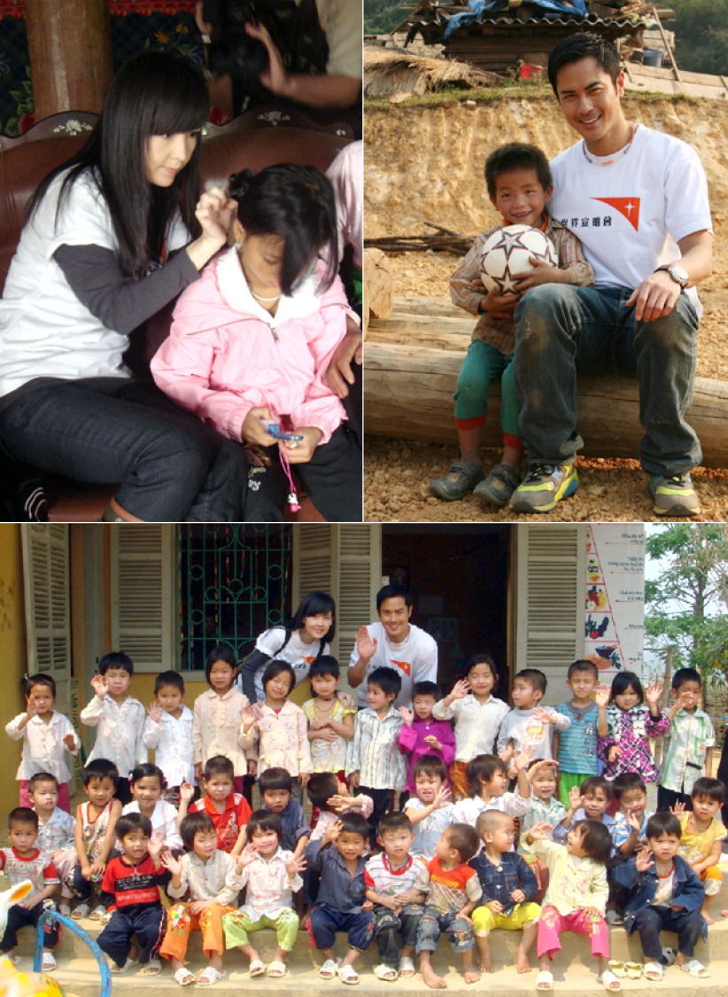 周慧敏、鄭嘉穎探訪越南助養囝囡  深感貧困孩子艱辛生活 