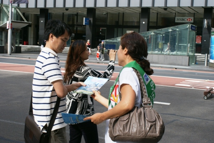 「悉尼聖城大遊行」五百人參加 為城市帶來亮光 