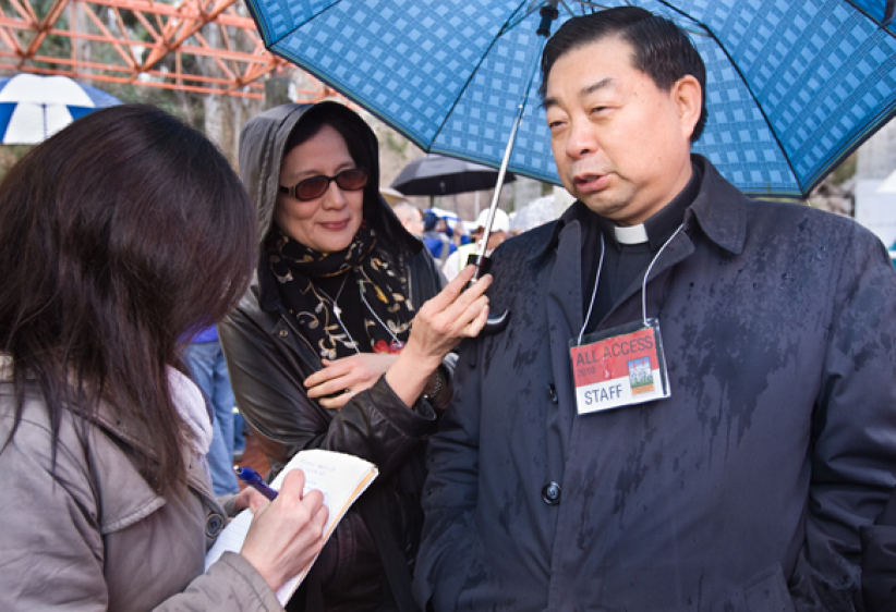 三藩市萬人遊行反墮胎 華人基督徒參與 