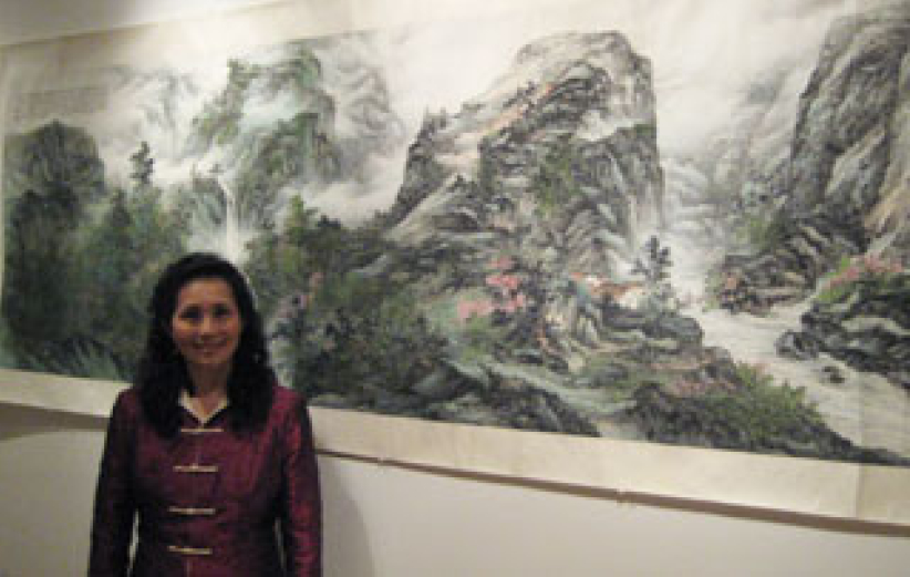 畫家何畢敏芝師母：創作靈感來自神 