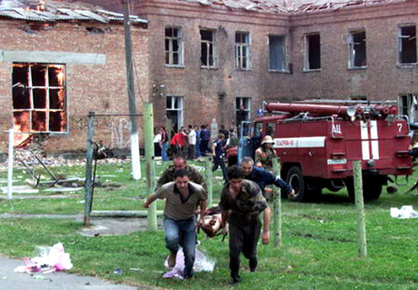 200名人質在俄羅斯北奧塞梯劫持事件中喪生