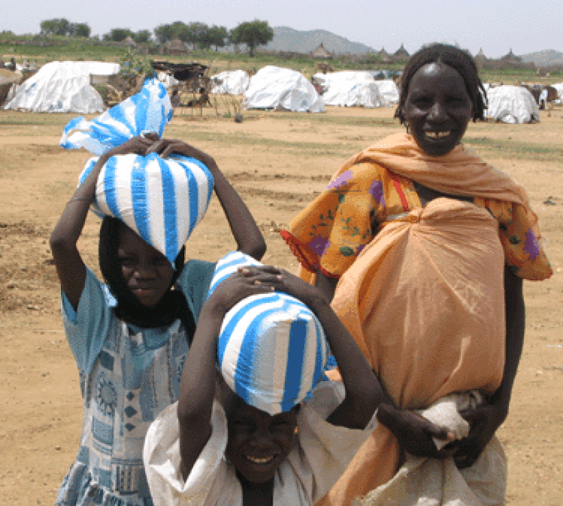 世界宣明會為蘇丹百萬難民解燃眉之急
