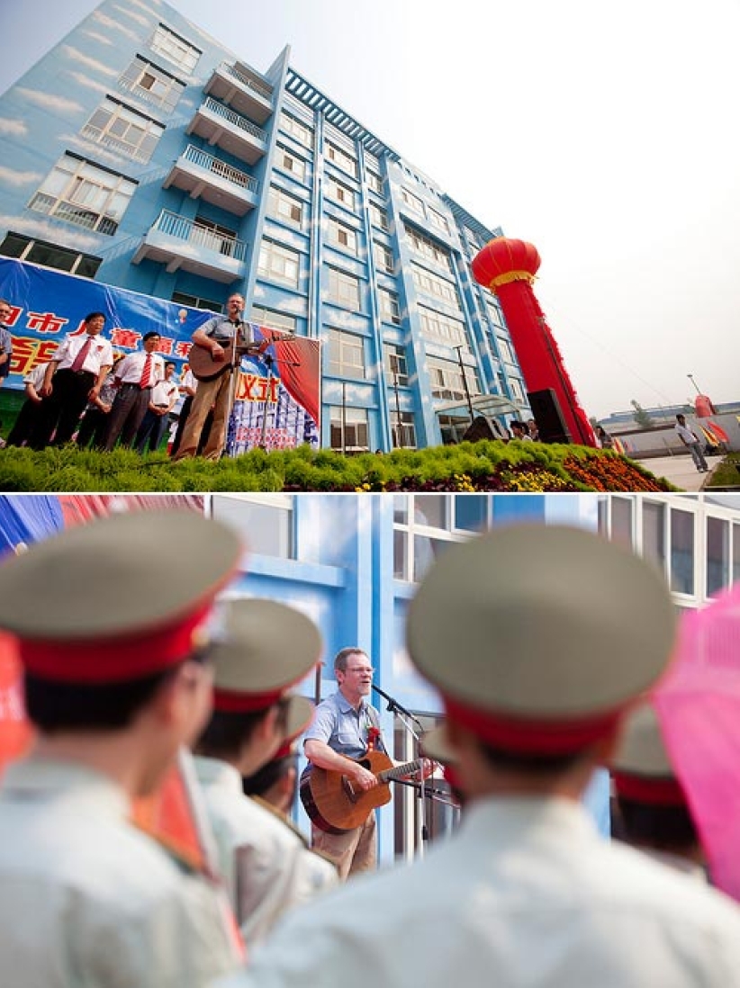 美国著名福音歌手河南「希望之家」正式开幕 