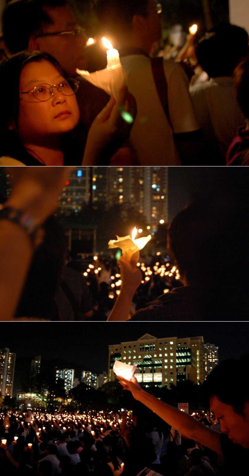 六四廿週年燭光晚會影像重溫