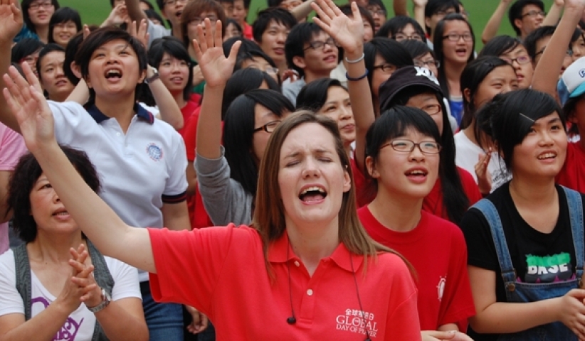 香港基督徒昨參與全球最大禱告盛會