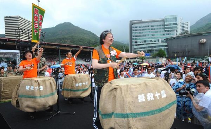 今年「饑饉」參加者達4000