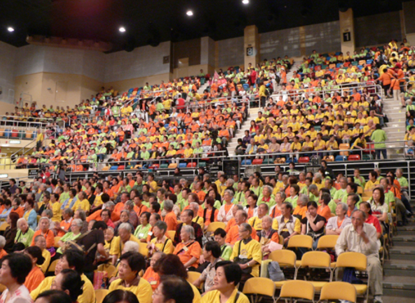 一千八百名長者齊饑饉 助中國孩子健康成長