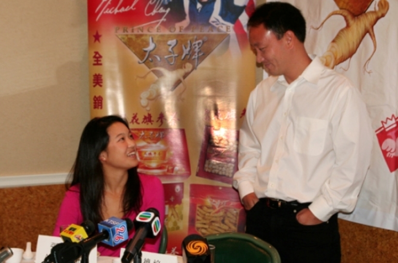 張德培攜愛妻會見傳媒 分享主內婚姻喜悅