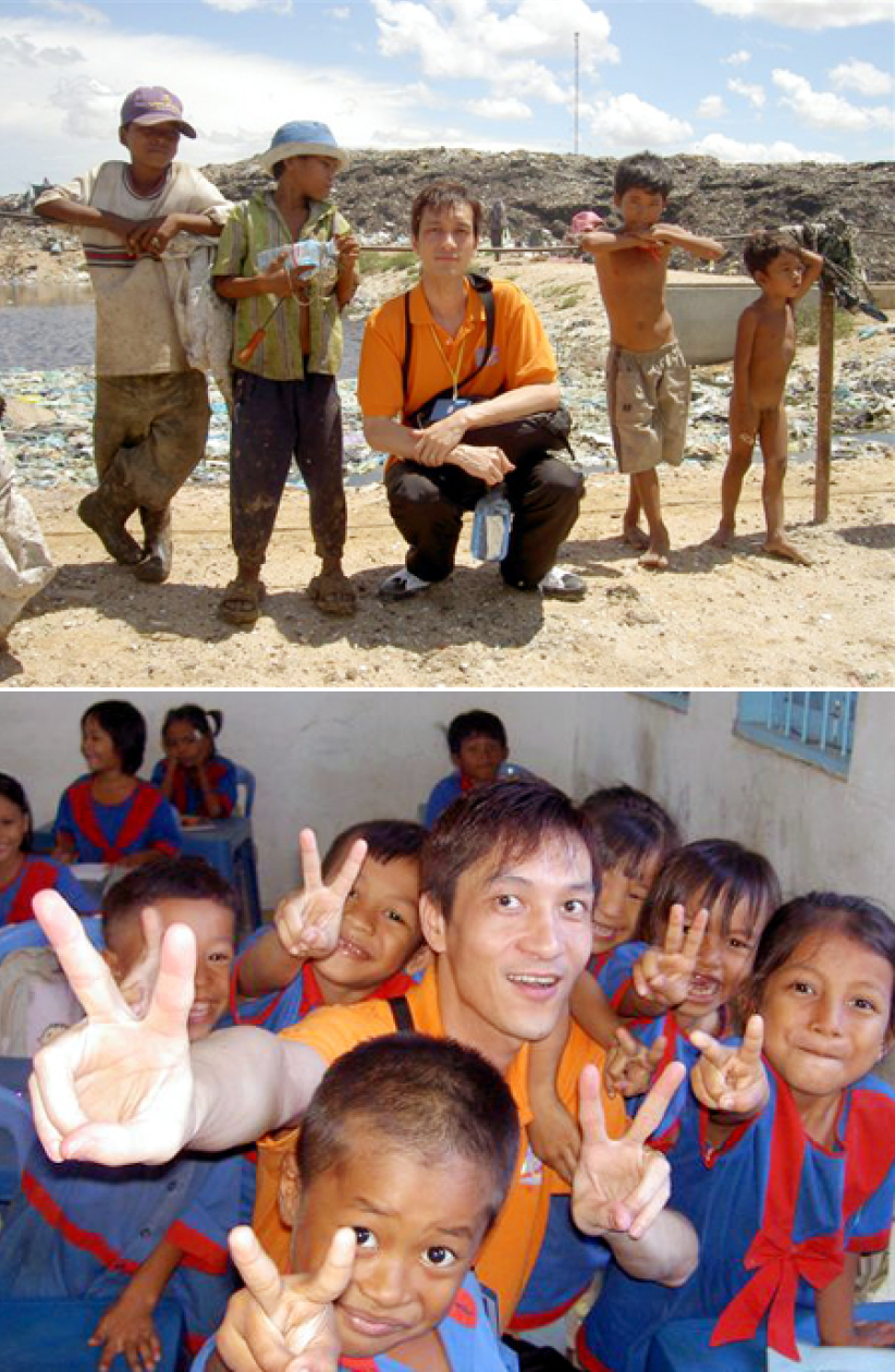 柬埔寨體驗之行‧「關懷大使」劉港源深受震撼