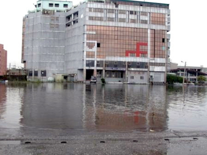 台灣救助協會與眾教會 上山下水參與救災