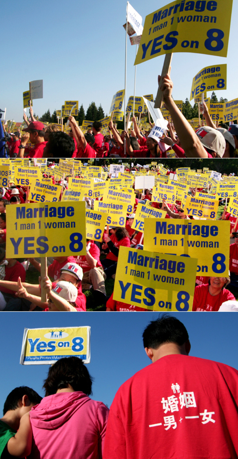 全灣區維護傳統婚姻露天集會及遊行(圖輯)