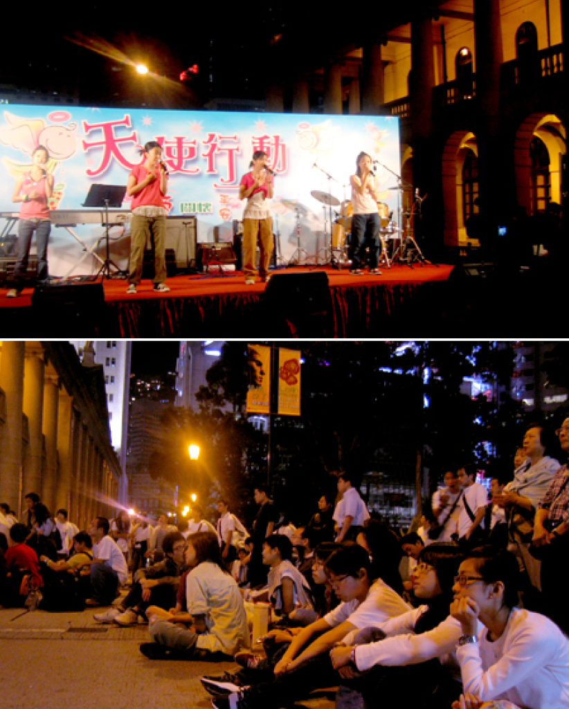 「天使行動」歌聲處處 帶頭抗衡萬聖節文化