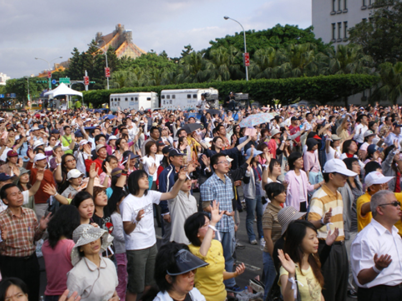 直擊台灣教會參與511全球禱告日 