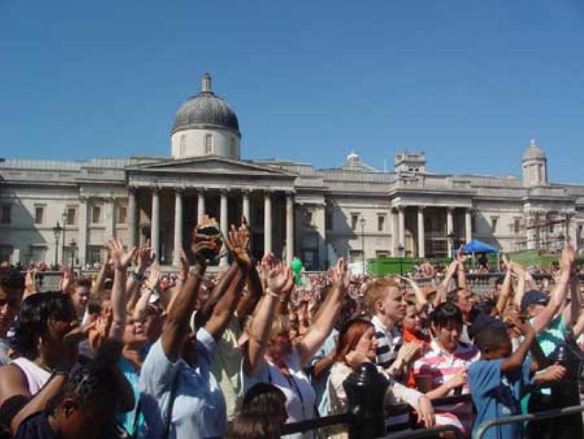 兩萬年輕人給倫敦帶來新鮮屬靈氣息