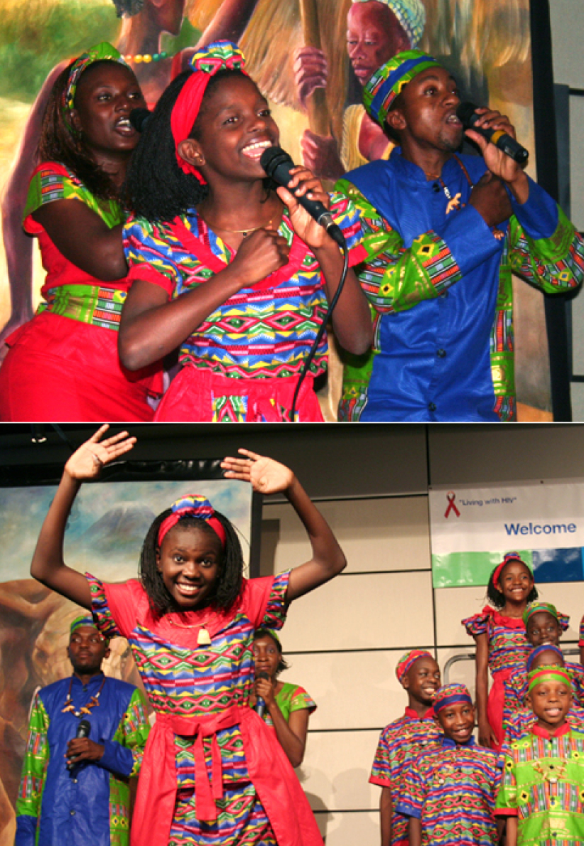 愛滋遺孤會展熱情表演 與港人分享Watoto夢想