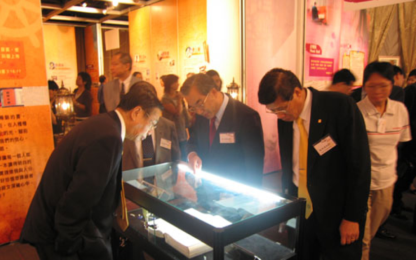 「聖道東來」聖經事工展覽今早開幕