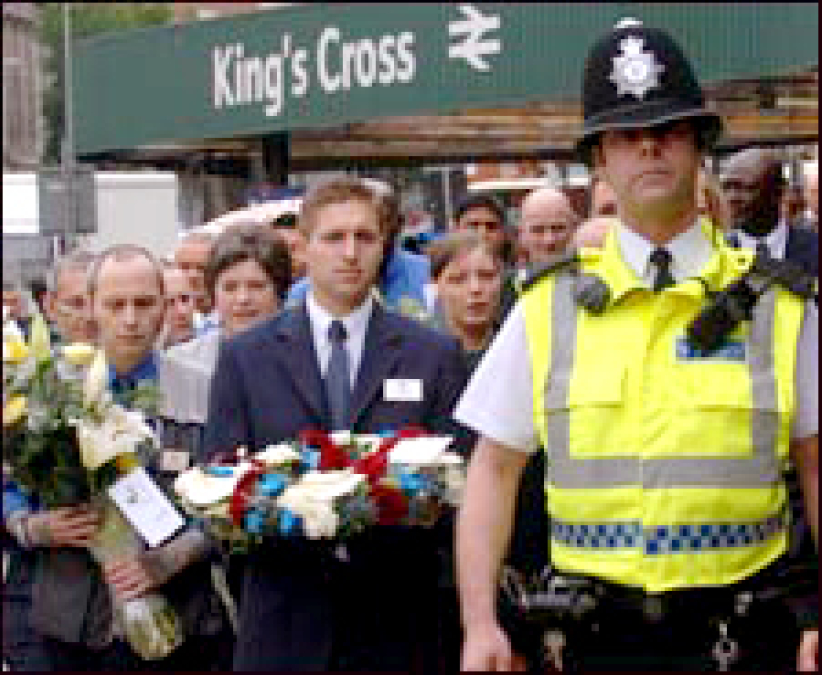 英國悼念七七倫敦爆炸襲擊事件