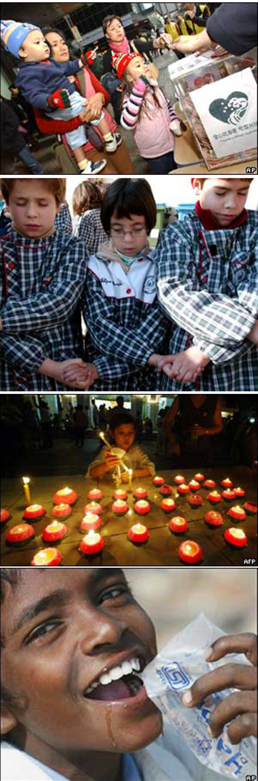 孩子眼中的世纪灾难