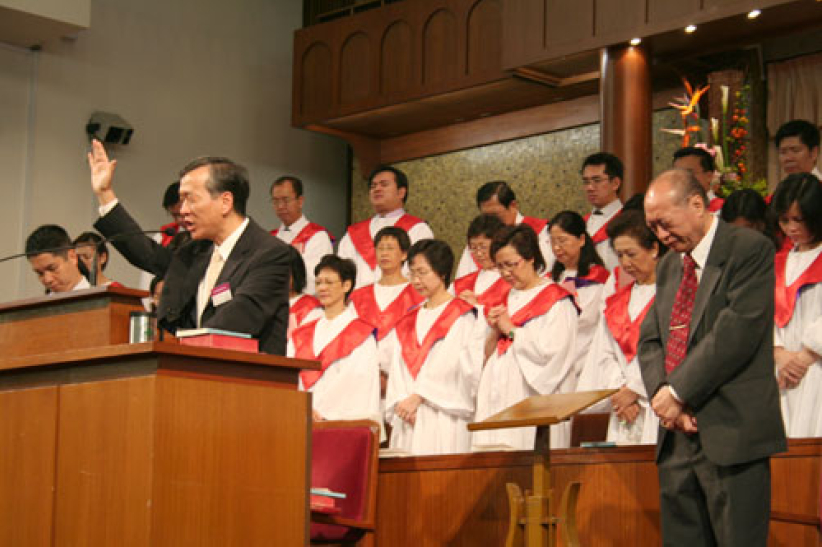 唐崇明牧師分享「畢生所冀只為神」