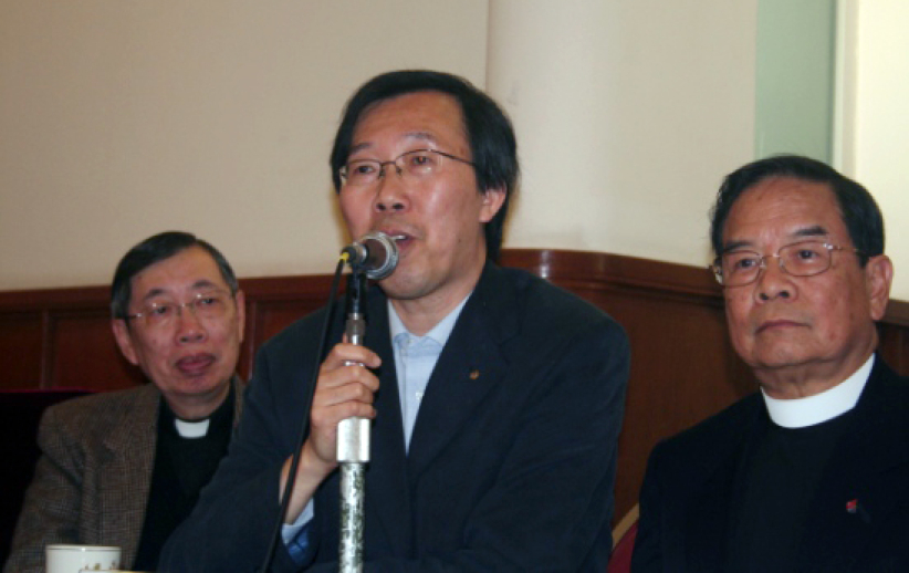 循道衛理教會選舉咨詢會 李炳光、吳思源、鍾嘉樂、梁家傑出席