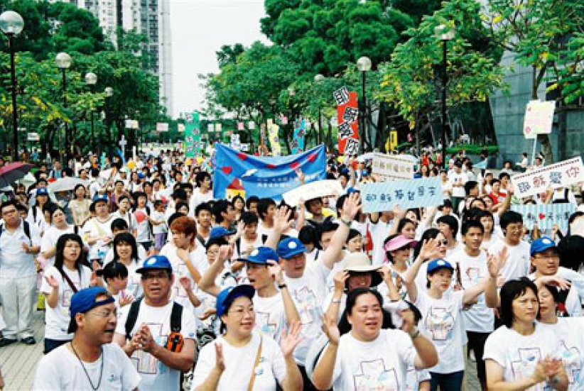 天水圍教牧同工為青年節獻上感恩