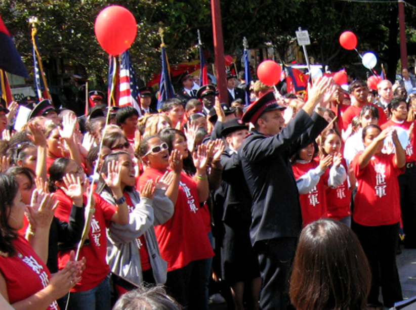 第38屆見證基督大遊行浩蕩舉行