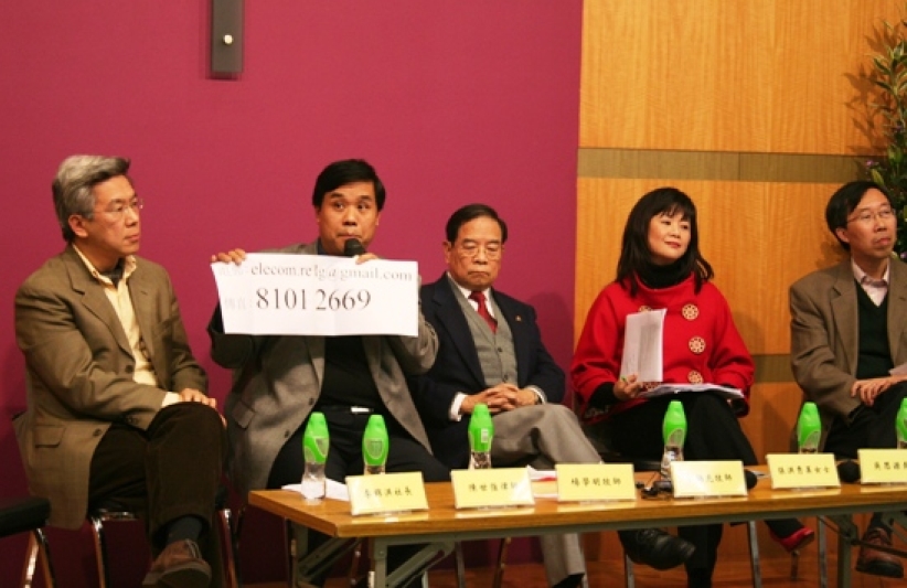 五基督教界別特首選委表達投票取向