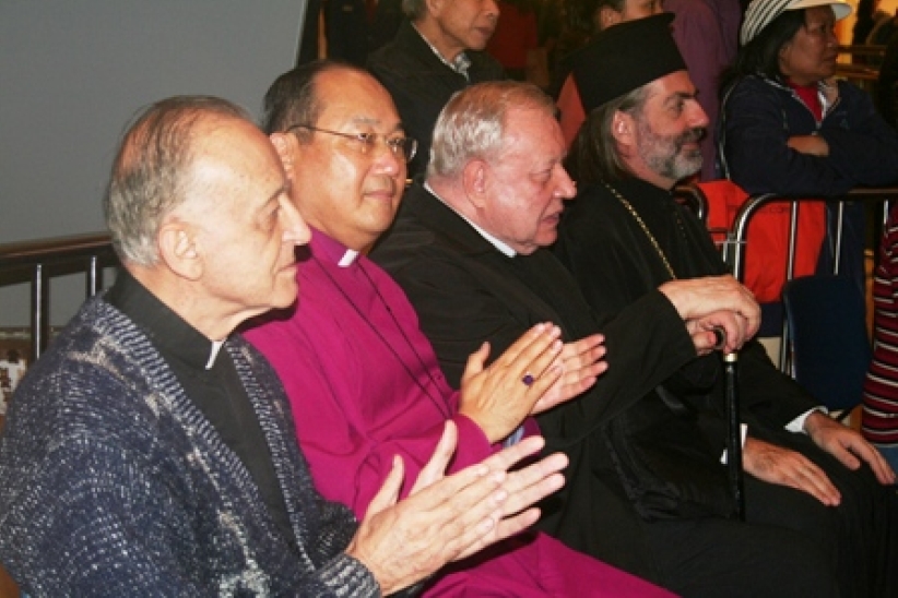 聖公會、天主教和正教領袖太古城中心齊唱聖誕歌