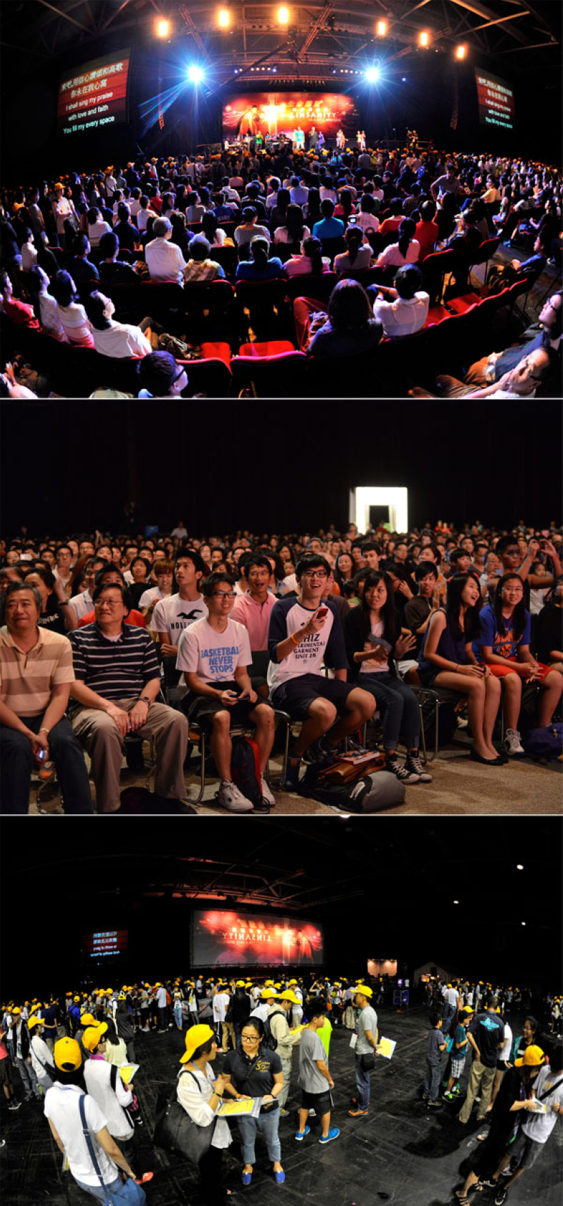 林書豪生命灌籃佈道會實況(圖輯)