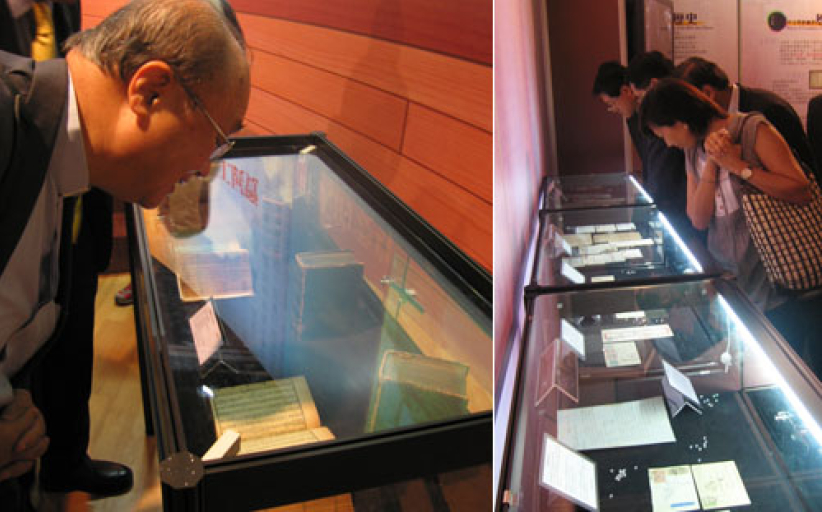 聖經事工展展品珍貴信徒難得一見