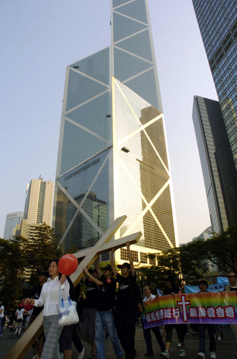 浩蕩隊伍維園步至中環 一路為香港祈禱祝福——心愛香港大巡遊圖輯（二）