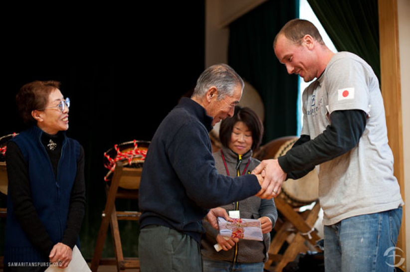 撒玛利亚救援会助重建家园 日灾民在主爱里恢复