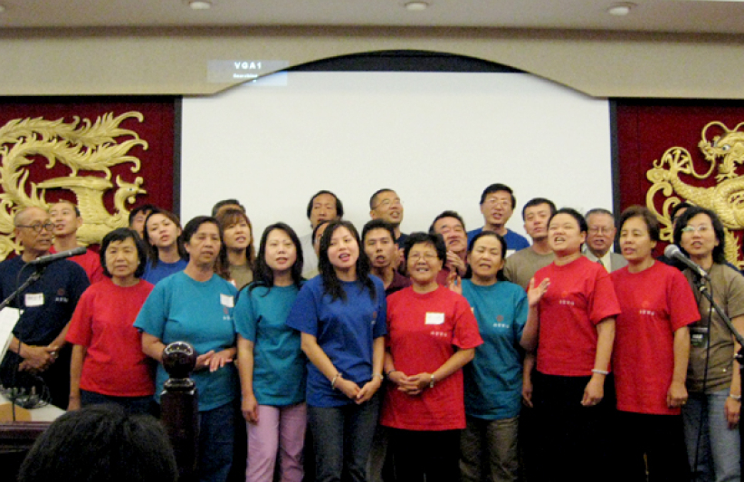 角聲餐福2008感恩聚會加州圓滿舉行