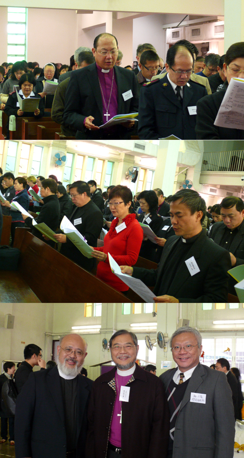 多個宗派教牧同工出席聯合聖餐崇拜 體現合一