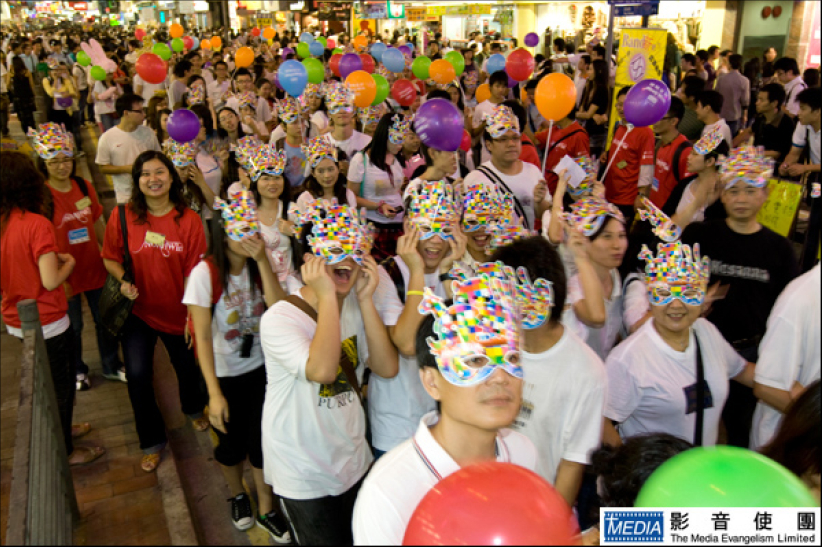 四百人鬧市Noah Win動物大巡遊 齊心趕走黑色文化
