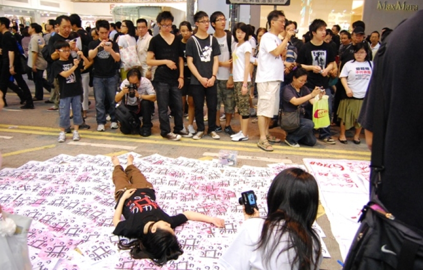 六四廿週年 維園燭光不熄