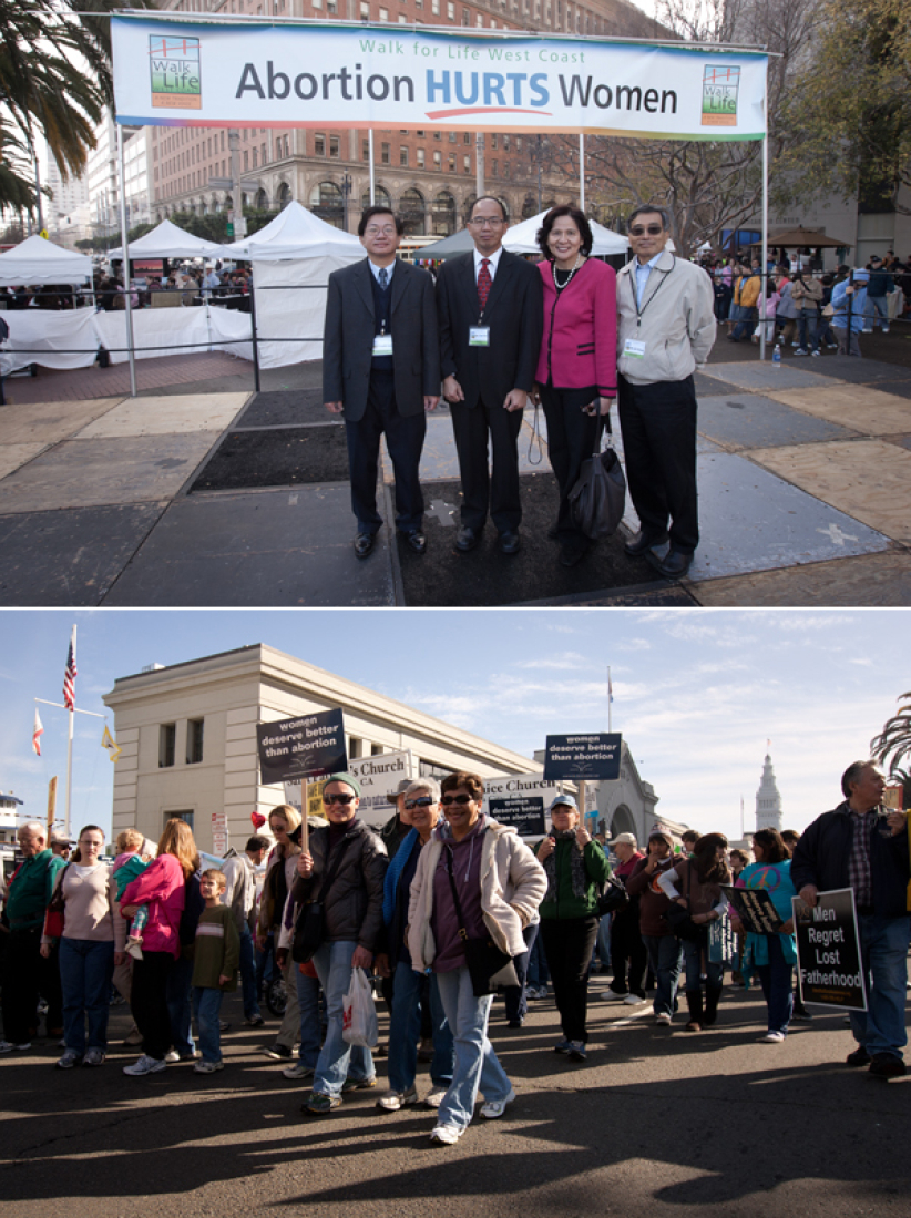 三藩市四萬人遊行反墮胎 基督徒共創新傳統 