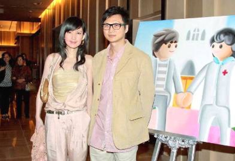 高皓正教堂幸福举行婚礼 一班基督徒艺人朋友到贺 