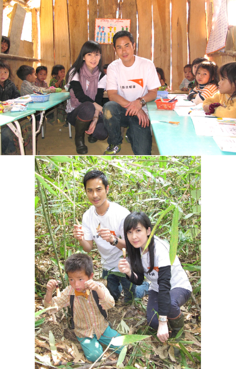 周慧敏、鄭嘉穎探訪越南助養囝囡  深感貧困孩子艱辛生活 