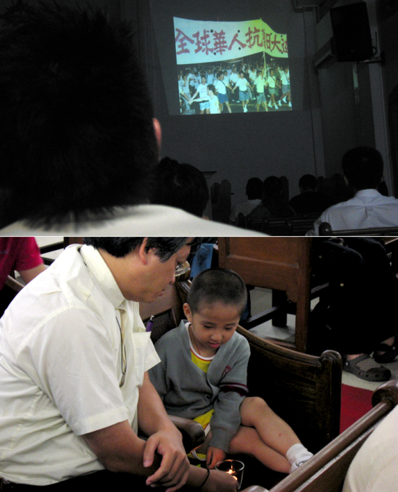 六四21周年 基督徒為中國禱告燭光不息