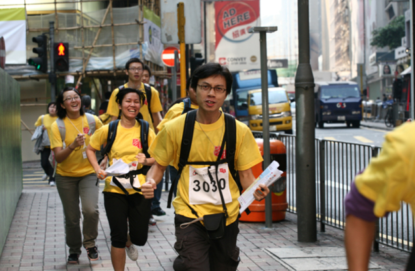 救世軍「港澳定向追蹤日」逾400尋趣奇兵奮勇參加