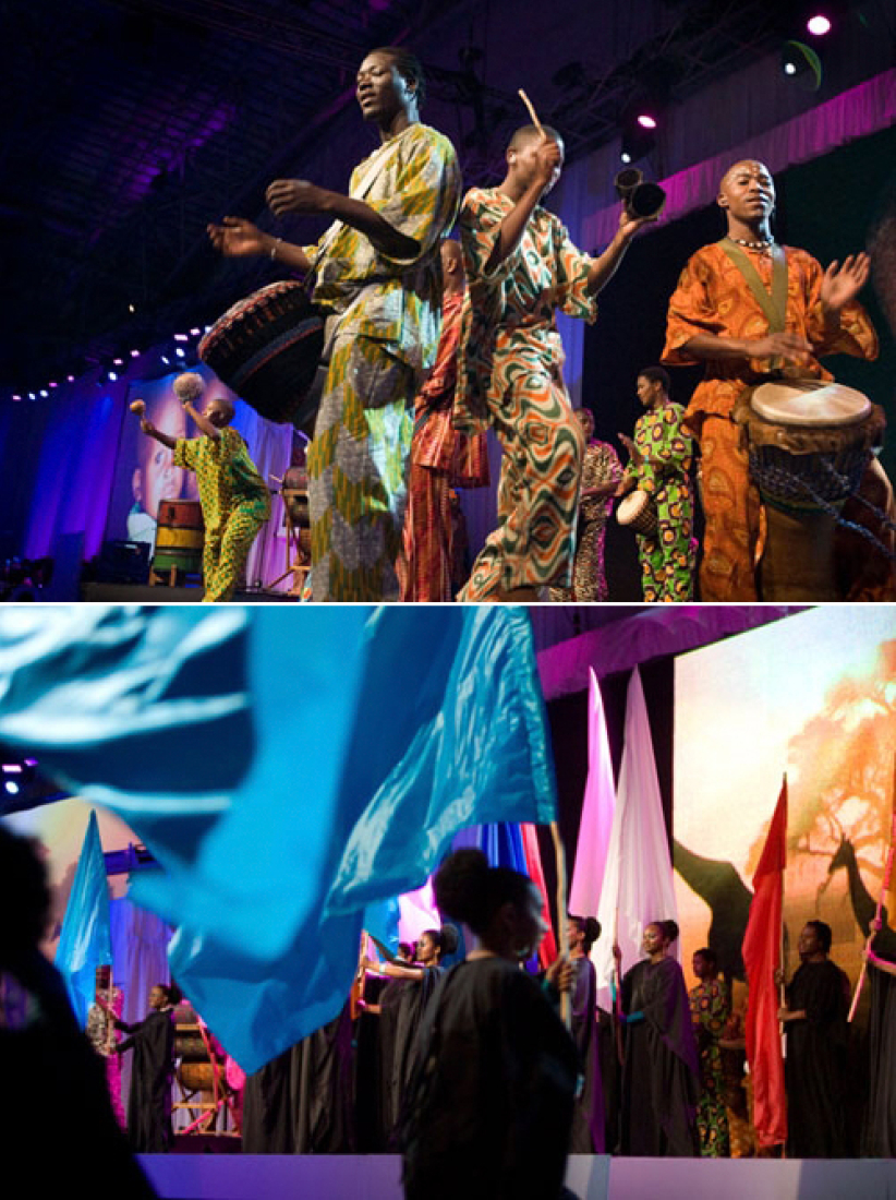 開普敦2010洛桑大會千人開幕禮盛況 