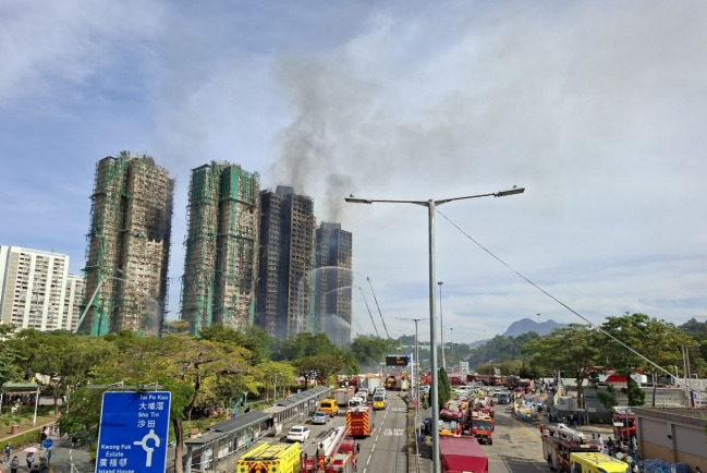 大埔宏福苑五級火災社區有愛 直擊教會支援現場