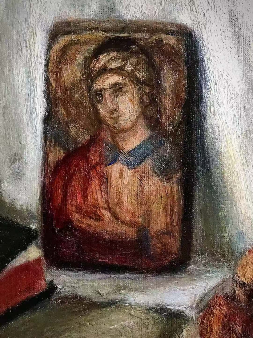 【當代藝粹】黃斌：局部：馬利亞聖像