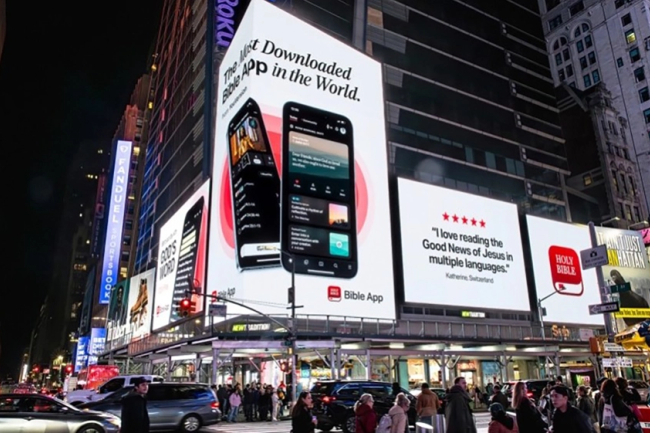 YouVersion聖經軟體全球下載突破10億